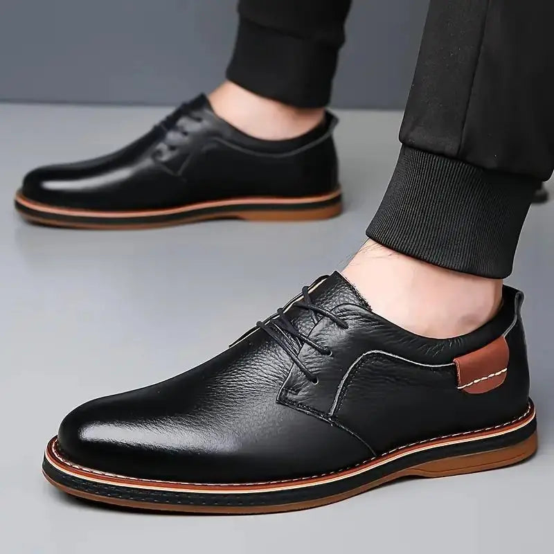 Men's Derby Party Lace Up Casual Shoes - indiflux.store