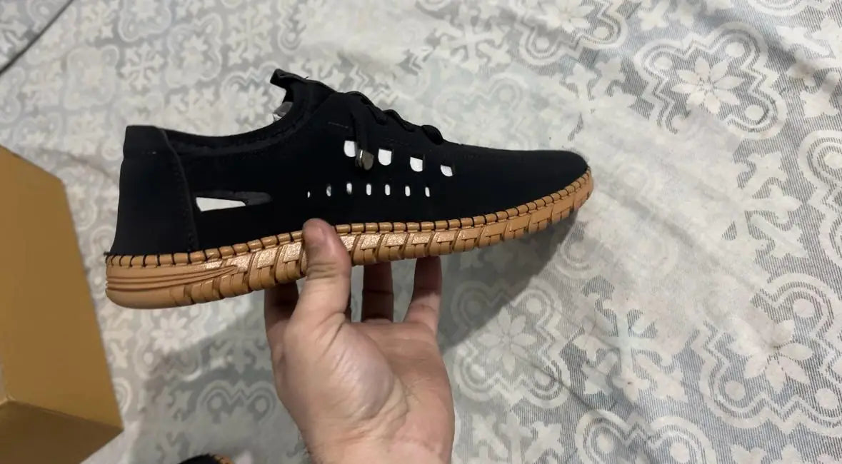 Men's Stylish Laser Cut White Casual Shoes - indiflux.store