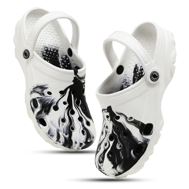 Clogs for Men (White & Black) - indiflux.store