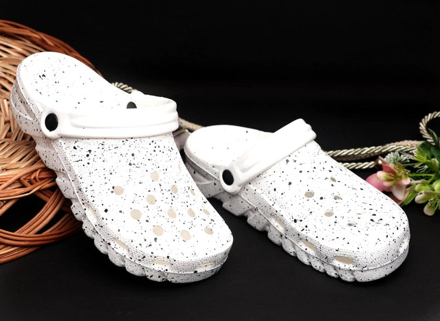 Clogs for Men (White, 6) - indiflux.store